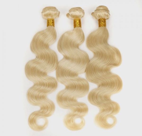 613 COLOR BODY WAVE HUMAN HAIR BUNDLES - Image 2