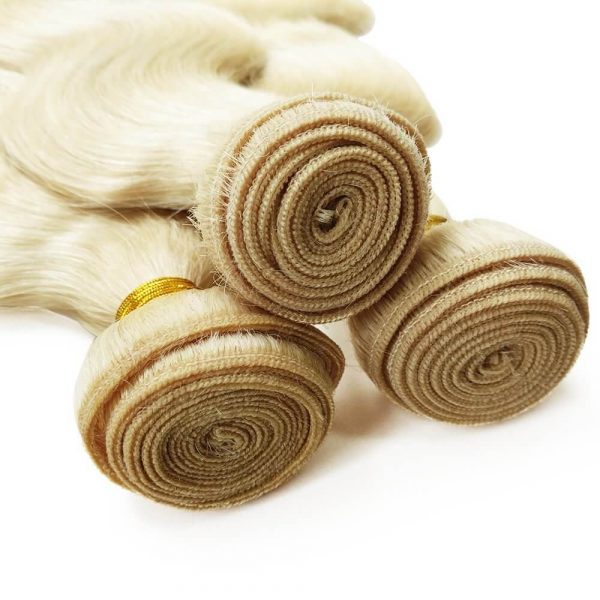 613 COLOR BODY WAVE HUMAN HAIR BUNDLES - Image 5