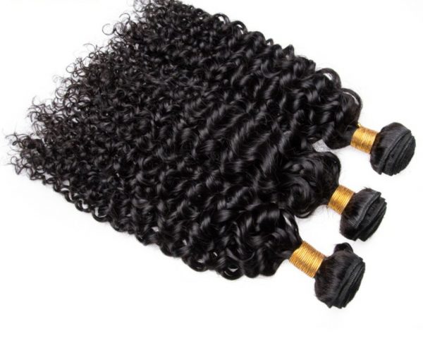 DEEP CURLY / CURLY WAVE HAIR BUNDLES NATURAL COLOR