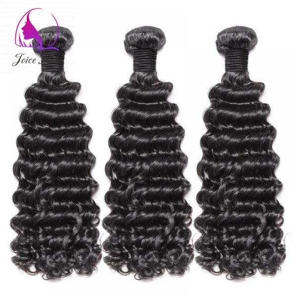 DEEP WAVE HAIR BUNDLES NATURAL COLOR