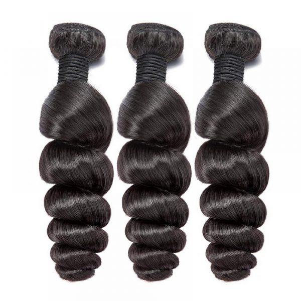 LOOSE WAVE HAIR BUNDLES NATURAL COLOR