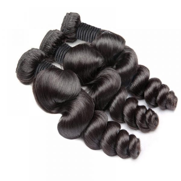 LOOSE WAVE HAIR BUNDLES NATURAL COLOR - Image 4