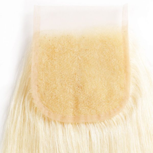 BLONDE #613 COLOR 5x5 REMY HAIE LACE CLOSURE STRAIGHT/BODY WAVE - Image 8