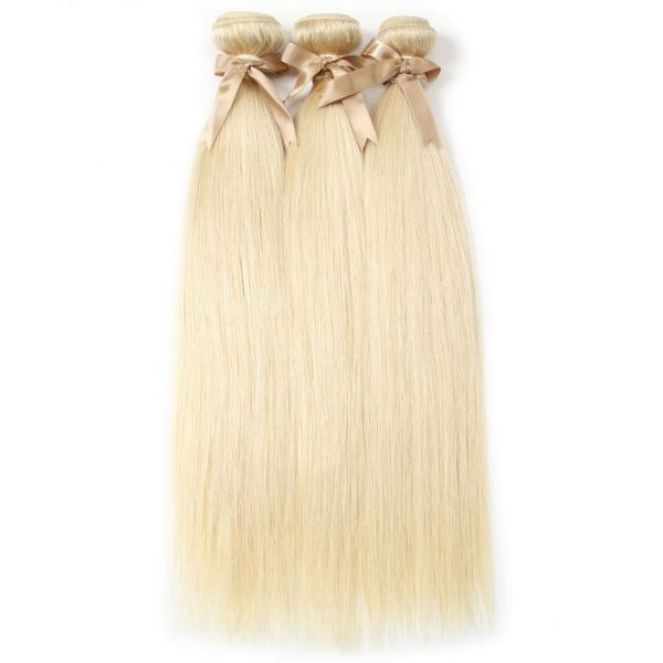 CHINESE RAW HAIR VIRGIN HAIR 613 COLOR STRAIGHT HAIR BUNDLE