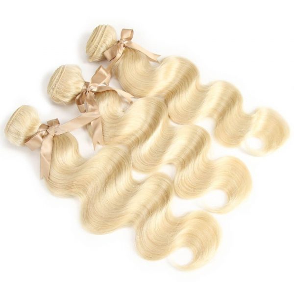 CHINESE RAW HAIR VIRGIN HAIR 613 COLOR BODY WAVE HAIR BUNDLE - Image 2