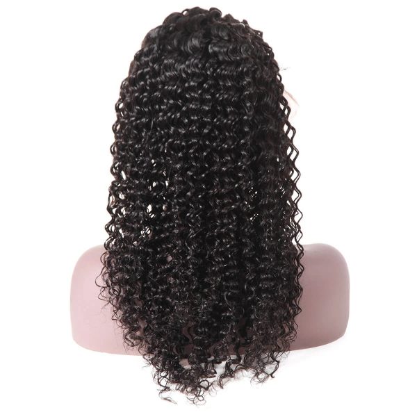 DEEP CURLY 13x4 LACE FRONTAL WIG NATURAL COLOR WIG - Image 2