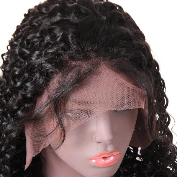 DEEP CURLY 13x4 LACE FRONTAL WIG NATURAL COLOR WIG - Image 3