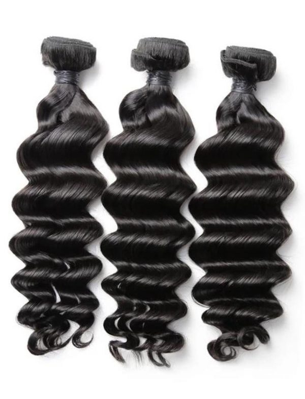 LOOSE DEEP WAVE HAIR BUNDLES - Image 2
