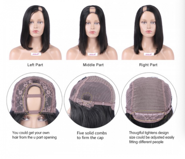 U PART RAW VIRGIN HAIR WIG ALL TEXTURES - Image 2