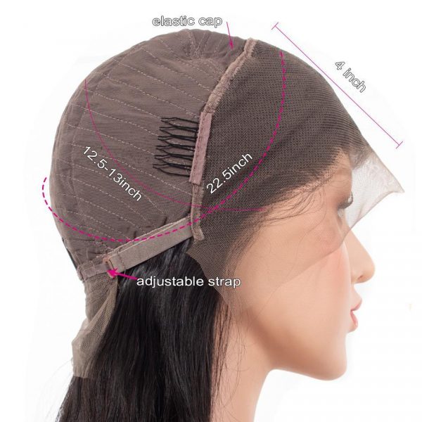 13x4 SWISS LACE FRONTAL RAW VIRGIN HAIR WIG ALL TEXTURES - Image 2