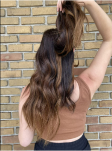 Click to view full screen Joice Hair Featured Premium Hair Machine Weft Bundle Solid Dark Color photo review