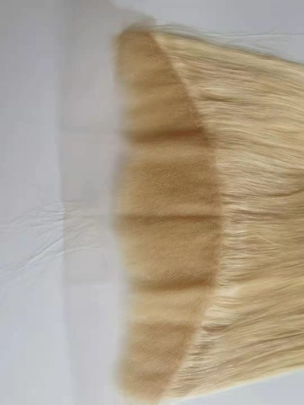 BLONDE #613 13x4 HD LACE RAW VIRGIN HAIR  FRONTAL ALL TEXTURES - Image 4