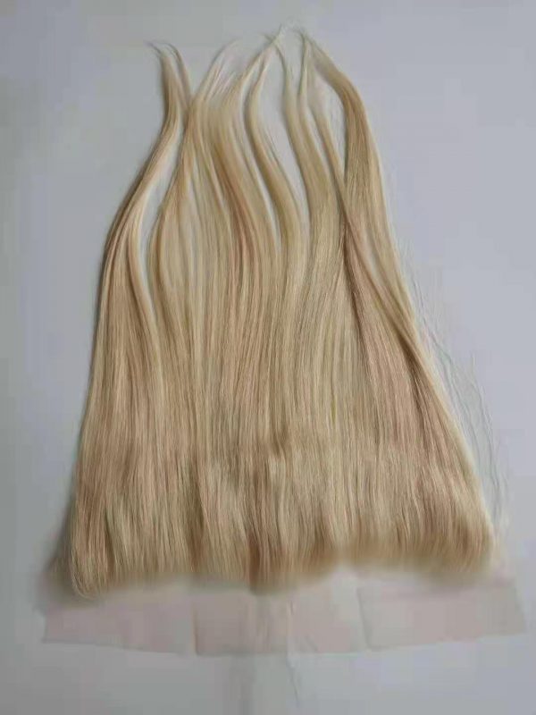 BLONDE #613 13x4 HD LACE RAW VIRGIN HAIR  FRONTAL ALL TEXTURES - Image 5