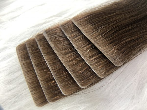 INVISIBLE TAPE IN PREMIUM HAIR EXTENSION DARK COLOR 50g - Image 2