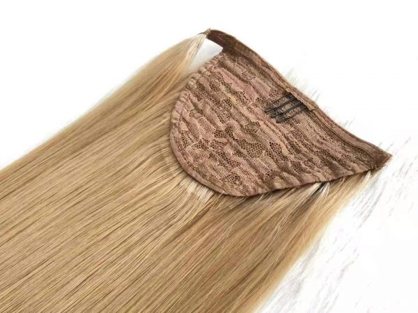 PONYTAIL PREMIUM HAIR EXTENSTION SOLID DARK COLOR - Image 6