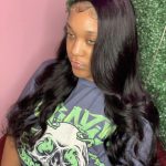 13x4 Transparent Lace Frontal with 3 Bundles All Textures Remy Human Hair photo review