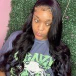 13x4 Transparent Lace Frontal with 3 Bundles All Textures Remy Human Hair photo review