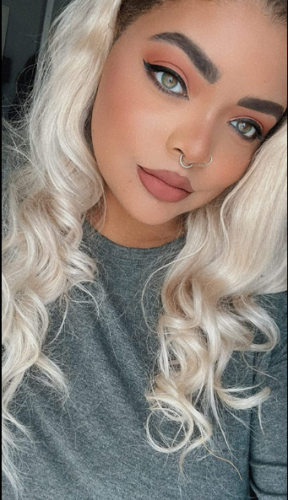Click to view full screen Blonde 4x4 #613 Color Lace Closure with 3 Bundles Straight/Body Wave Texture Remy Human Hair photo review