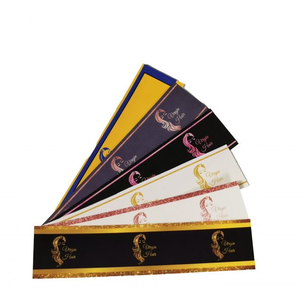 Custom Wraps For Hair Bundles Personalized Logo Design - Image 4