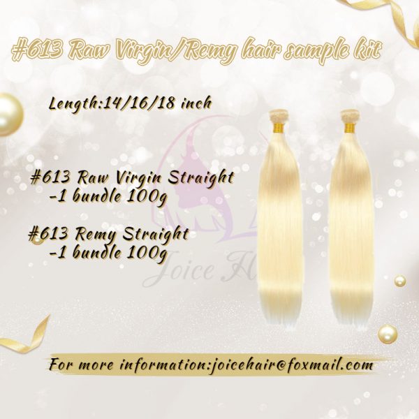 #613 Color Sample Kit (Remy/Raw virgin)