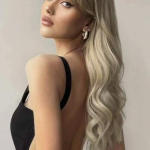 CLIP INS SET PREMIUM HAIR EXTENSION(Solid Dark Color) photo review