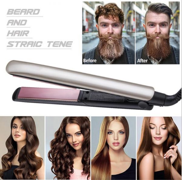 Hair Straightener Flat Iron 2in1 Straightener and Curler - Image 3