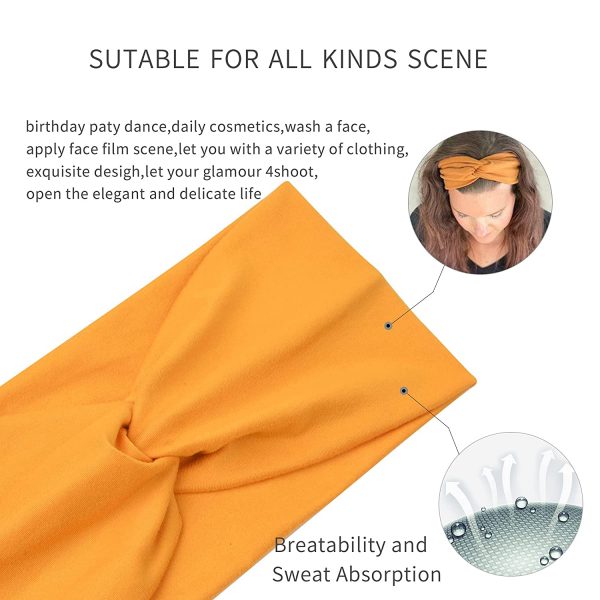 Headbands For Wig Elastic Hair Bands - Image 2