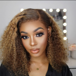 Joice Customized Curl Closure Perücke Fotorezension