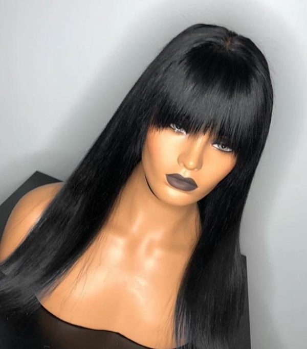 BANG WIG REMY HAIR 13x4 LACE FRONT WIG All TEXTURES - Image 3