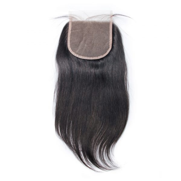 5×5 REMY HAIR REGULAR SWISS LACE CLOSURE ALL TEXTURES - Image 3