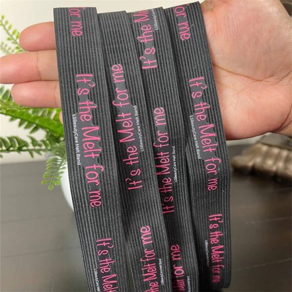 Custom Logo Adjustable Custom Velcro Elastic Band for Wig Lace Melt - Image 6