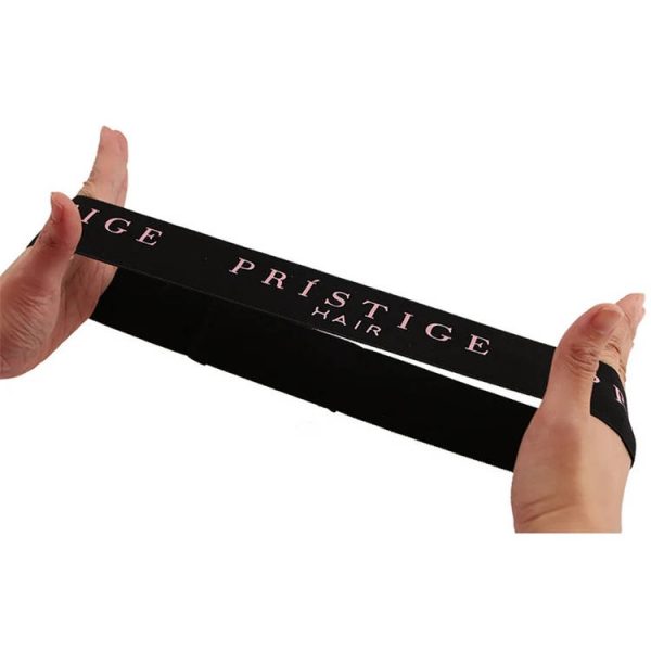 Custom Logo Adjustable Custom Velcro Elastic Band for Wig Lace Melt - Image 2