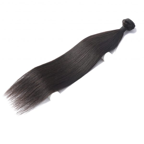 LIGHT YAKI STRAIGHT HAIR BUNDLE NATURAL COLOR - Image 3
