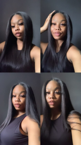 STRAIGHT HAIR BUNDLES NATURAL COLOR photo review