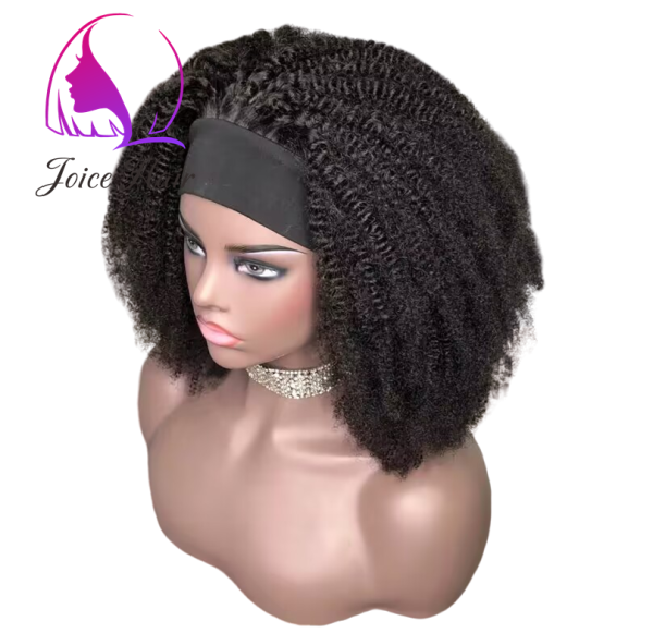 Headband Wig Afro Curly Hair