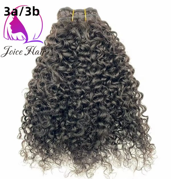 3a/3b Texture Curly Hair Double Drawn Hair Bundle