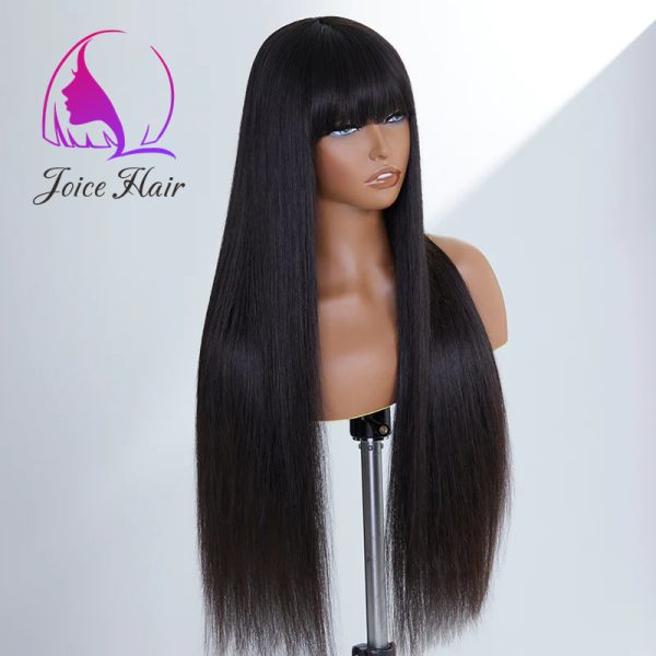 BANG WIG REMY HAIR WIG NO LACE WIG ALL TEXTURES - Image 2