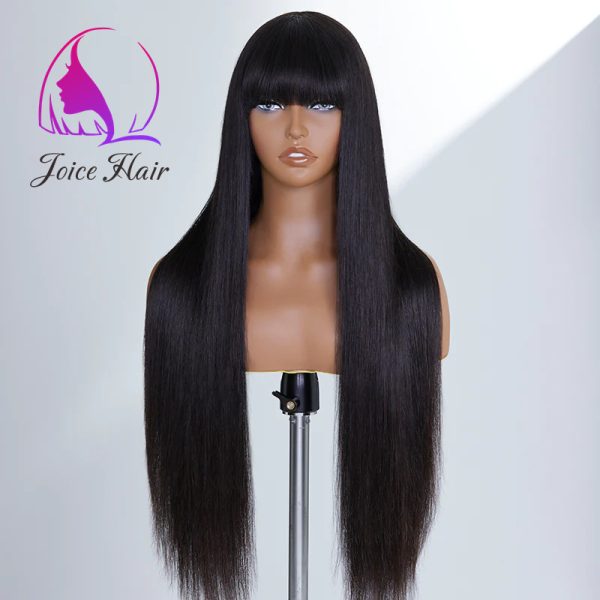 BANG WIG REMY HAIR WIG NO LACE WIG ALL TEXTURES