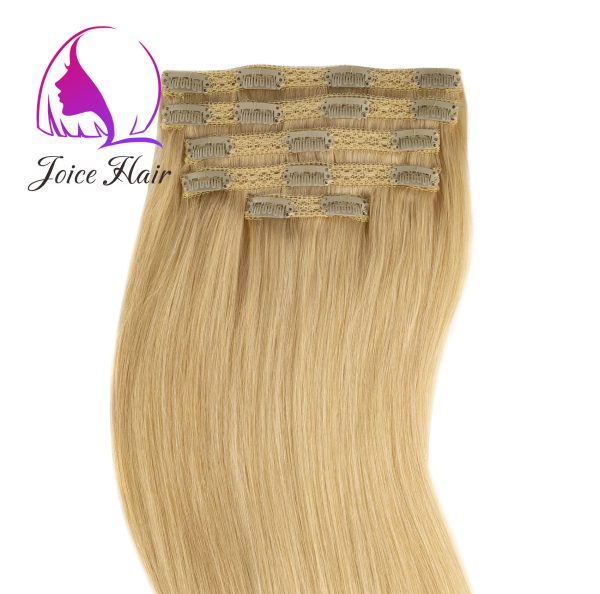 LACE CLIP-IN PREMIUM HAIR EXTENSION SOLID DARK COLOR - Image 2