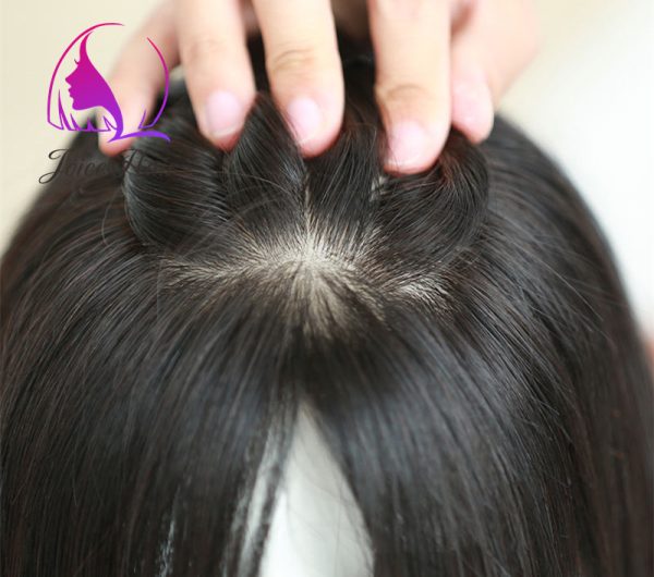 SILK BASE 5x5 HAIR TOPPER WOMAN TOUPEE EXTENSIONS PREMIUM HAIR