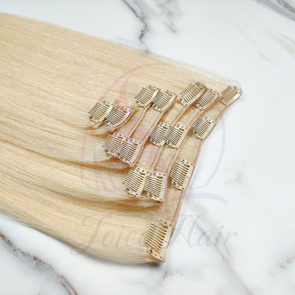 REMY HAIR CLIP INS HAIR EXTENSION - Image 4