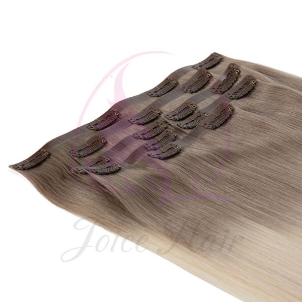 REMY HAIR PU SAMELESS CLIP INS HAIR EXTENSION