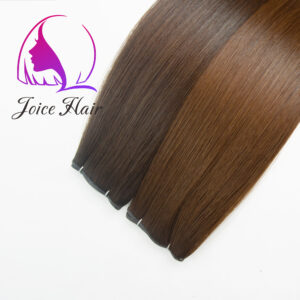 GENIUS WEFTS PREMIUM HAIR EXTENSION (Solid Dark Color) 50g