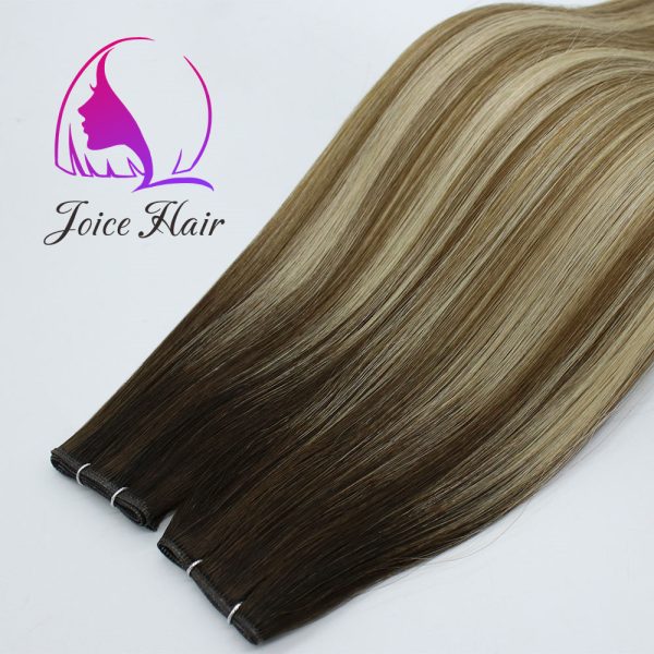 GENIUS WEFTS PREMIUM HAIR EXTENSION DARK COLOR 50g - Image 3
