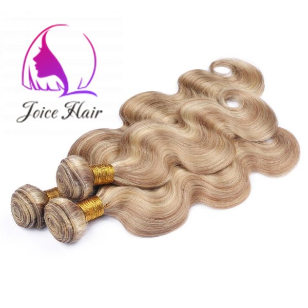 Highlight #27/613 Piano Color Human Hair 3 Bundles