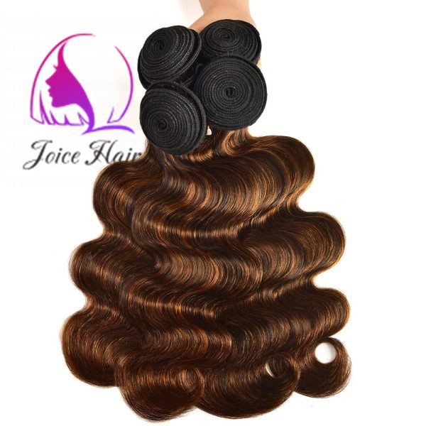 Highlight P4/30 Color Human Hair 3 Bundles