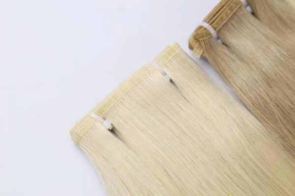 FLAT WEFTS PREMIUM HAIR EXTENSION DARK COLOR - Image 2