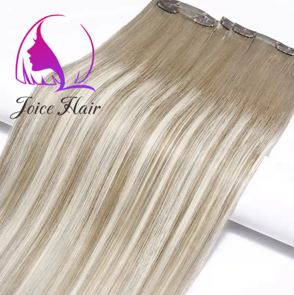INVISIBLE CLIP IN PREMIUM HAIR EXTENSIONS - Image 2