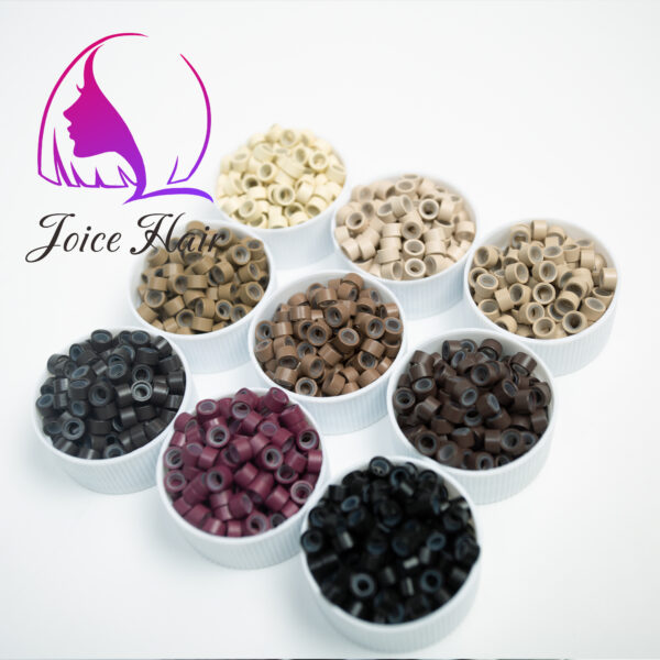 Hair Extension Ring Silicone ring Beads1000 Pieces/Bottle 50mmx30mm - Image 4