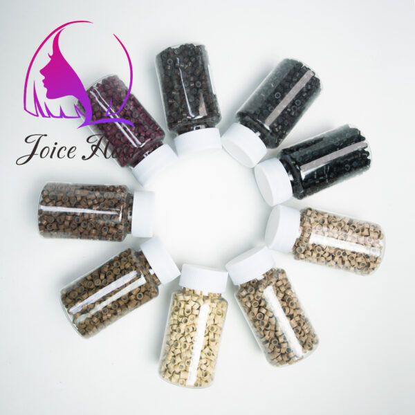 Hair Extension Ring Silicone ring Beads1000 Pieces/Bottle 50mmx30mm - Image 5